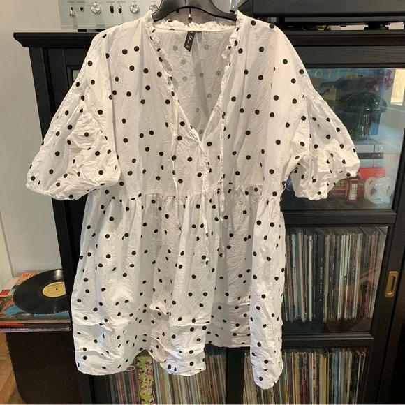 ASOS Curve polka dot dress - Picture 2 of 2